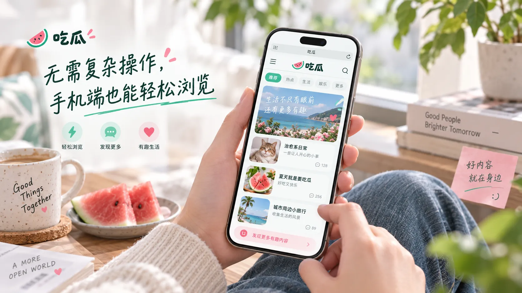 手机阅读界面视觉图